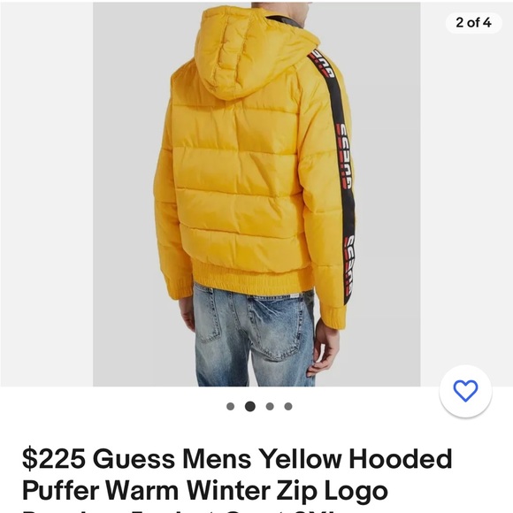 Guess Mens Winter Jacket - Picture 2 of 10